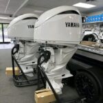2024 Yamaha F300XCB2 & LF300XCB2 White 25″ Shaft Pair — 300 HP Twin Outboards - Image 2