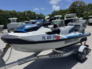 Pre-Owned 2021 Sea-Doo Fish Pro iDF & Sound for Sale - Image 2