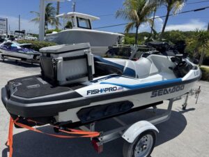 Pre-Owned 2021 Sea-Doo Fish Pro iDF & Sound for Sale - Image 7