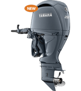 Yamaha Power Assisted Tiller 2.8L F200 Outboard Motor