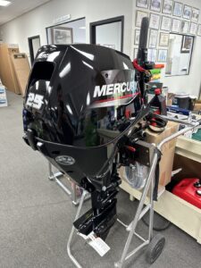 2025 Mercury 25 EH Tiller Handle Outboard Motor - Image 5