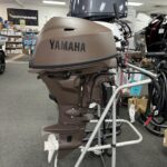 2025 Yamaha F25SWHC3 Brown Edition 15″ Shaft Tiller Outboard Motor - Image 3