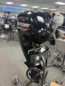 The 2025 Mercury 6 MH is a reliable 4-stroke outboard delivering 6 HP from a durable 1-cylinder engine for efficient acceleration and dependable performance on the water. Weighing only 57 lbs with a 15″ shaft, manual start, and precision fuel efficiency, it’s perfect for jon boats, inflatable tenders, and light-duty fishing hulls with easy transportability and multi-layer corrosion resistance.  Key Benefits  New in stock with 0 hours, manual start capability, tiller handle control, and full factory warranty beginning on the day of purchase. Experience easy portability, smooth handling, and quiet operation—ideal for tenders and small craft. - Image 5