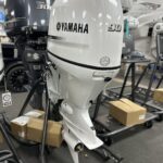2025 Yamaha F90LB2 Pearl White Special Edition 20″ Shaft Outboard Motor