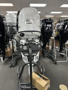 2025 Yamaha F90LB2 Pearl White Special Edition 20″ Shaft Outboard Motor - Image 13
