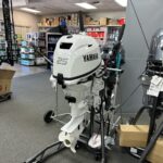 2025 Yamaha F25SWTHC2 White Tiller 15″ Shaft Outboard Motor