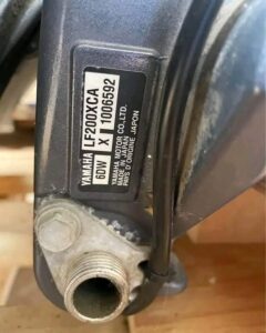 Used 2019 Yamaha 200HP Outboard Engine — Low Hours - Image 2