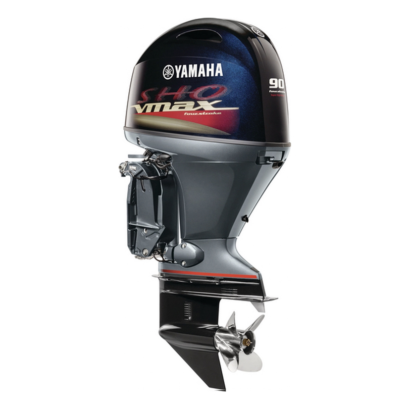 Yamaha-Outboards-90HP-VMAX-SHO-VF90LA-1.jpg Yamaha In-Line Four V MAX SHO 90 Outboard Motor - Image 1