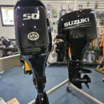 New 2025 Suzuki DF50ATL Four-Stroke Outboard