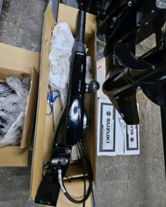 New Suzuki 60HP Four-Stroke Outboard with Big Tiller Arm - Image 2