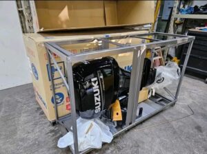 New Suzuki 60HP Four-Stroke Outboard with Big Tiller Arm - Image 5