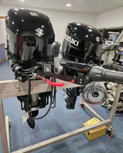 New Suzuki 60HP Four-Stroke Outboard with Big Tiller Arm - Image 7
